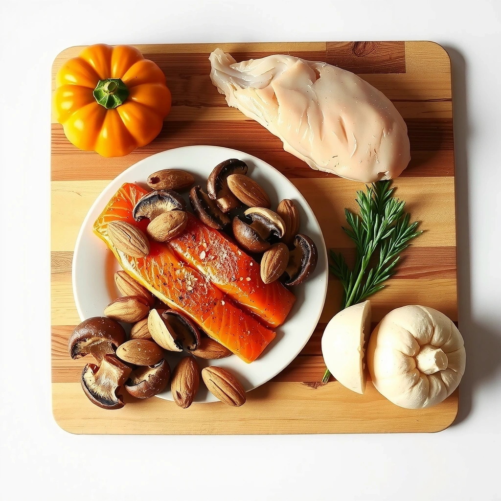 Niacin bogata hrana - riba, orašasti plodovi, meso